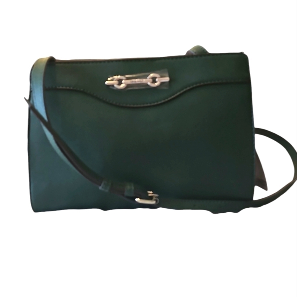 NWT Nine West ELLENA Mini Crossbody Bag in Forest Green
